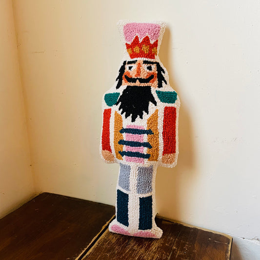 Nutcracker Shaped Pillow