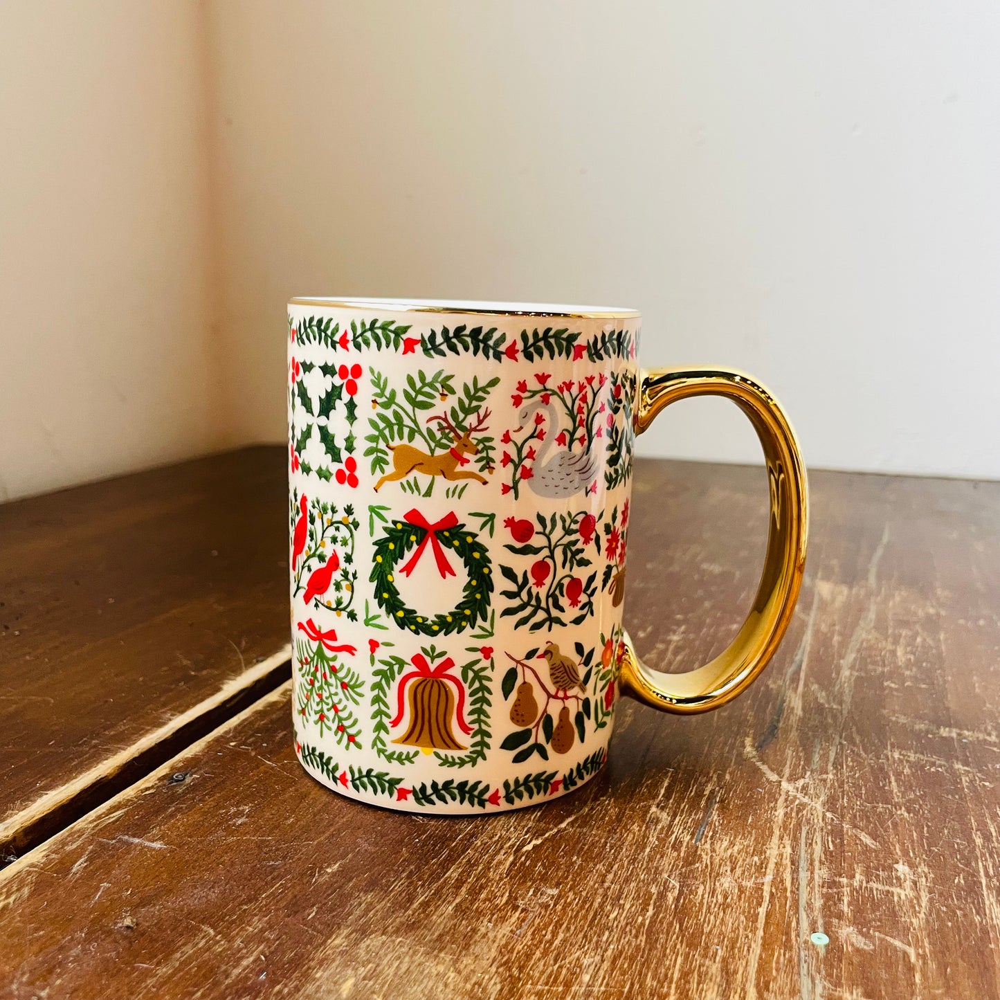 Christmastide Porcelain Mug