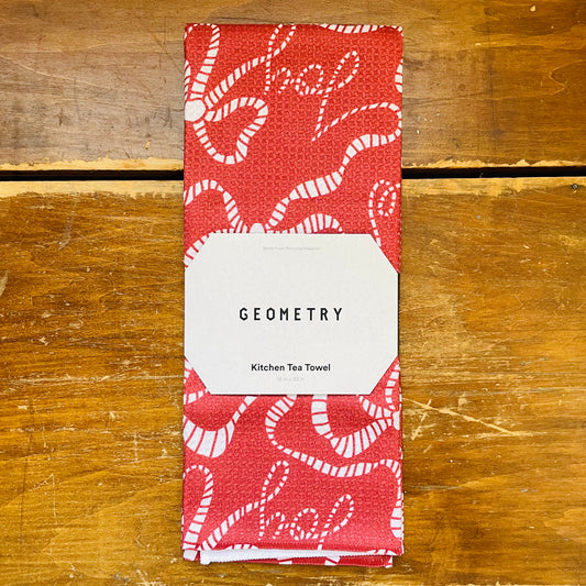 Cheerful Bows Tea Towel