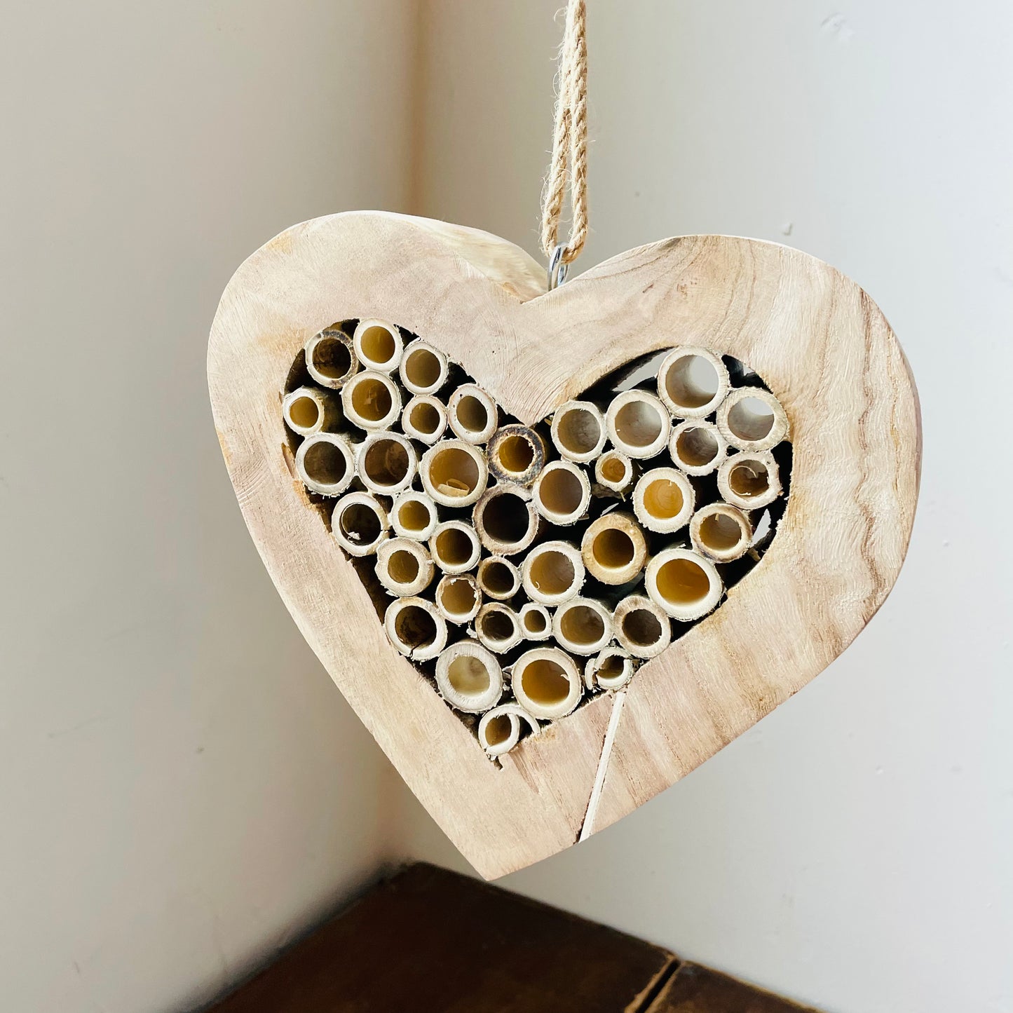 Heart Shapped Bee House