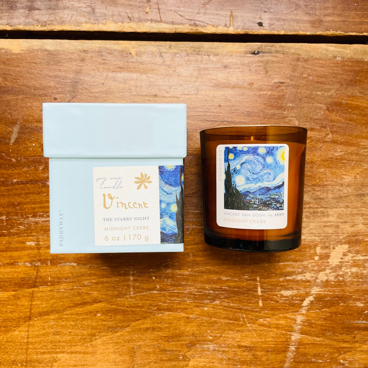 Impressionist Van Gogh "The Starry Night" Candle