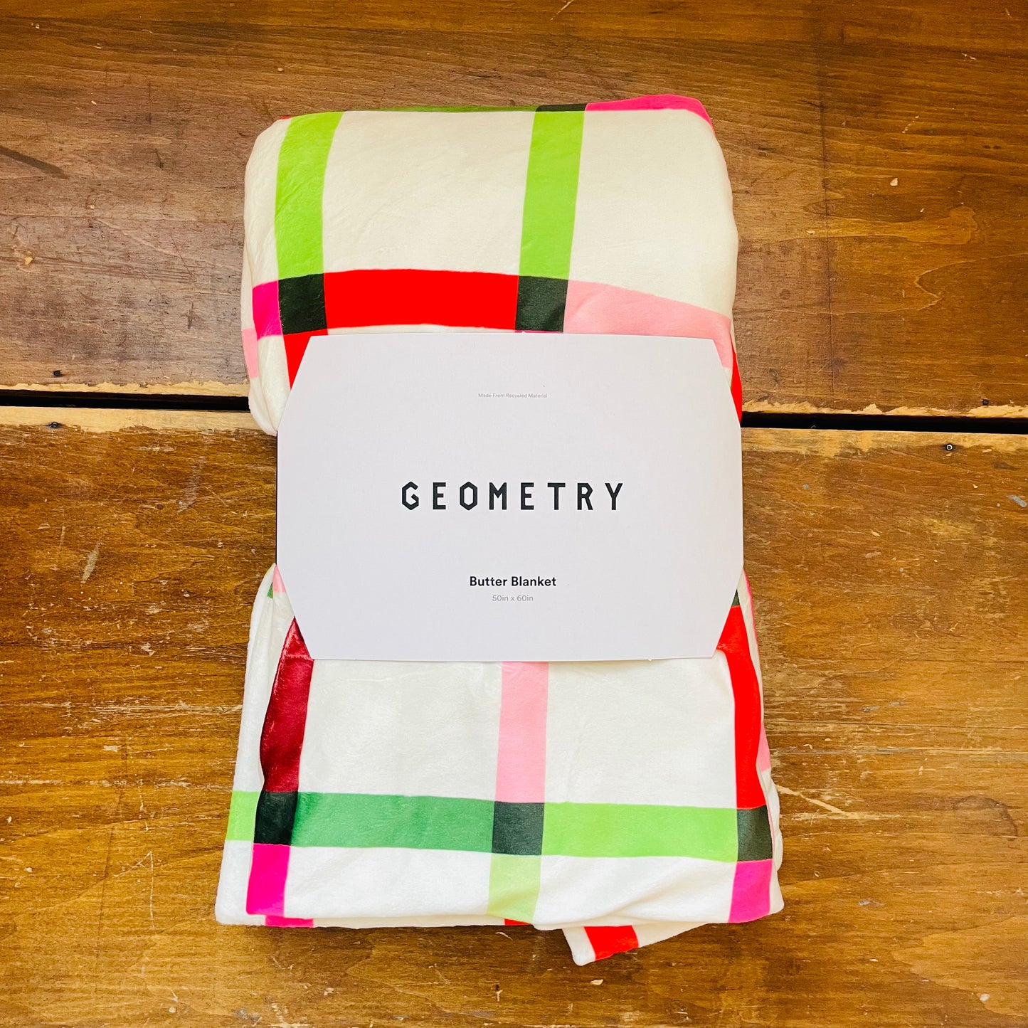 Season of Joy Butter Blanket: Medium 50" x 60"