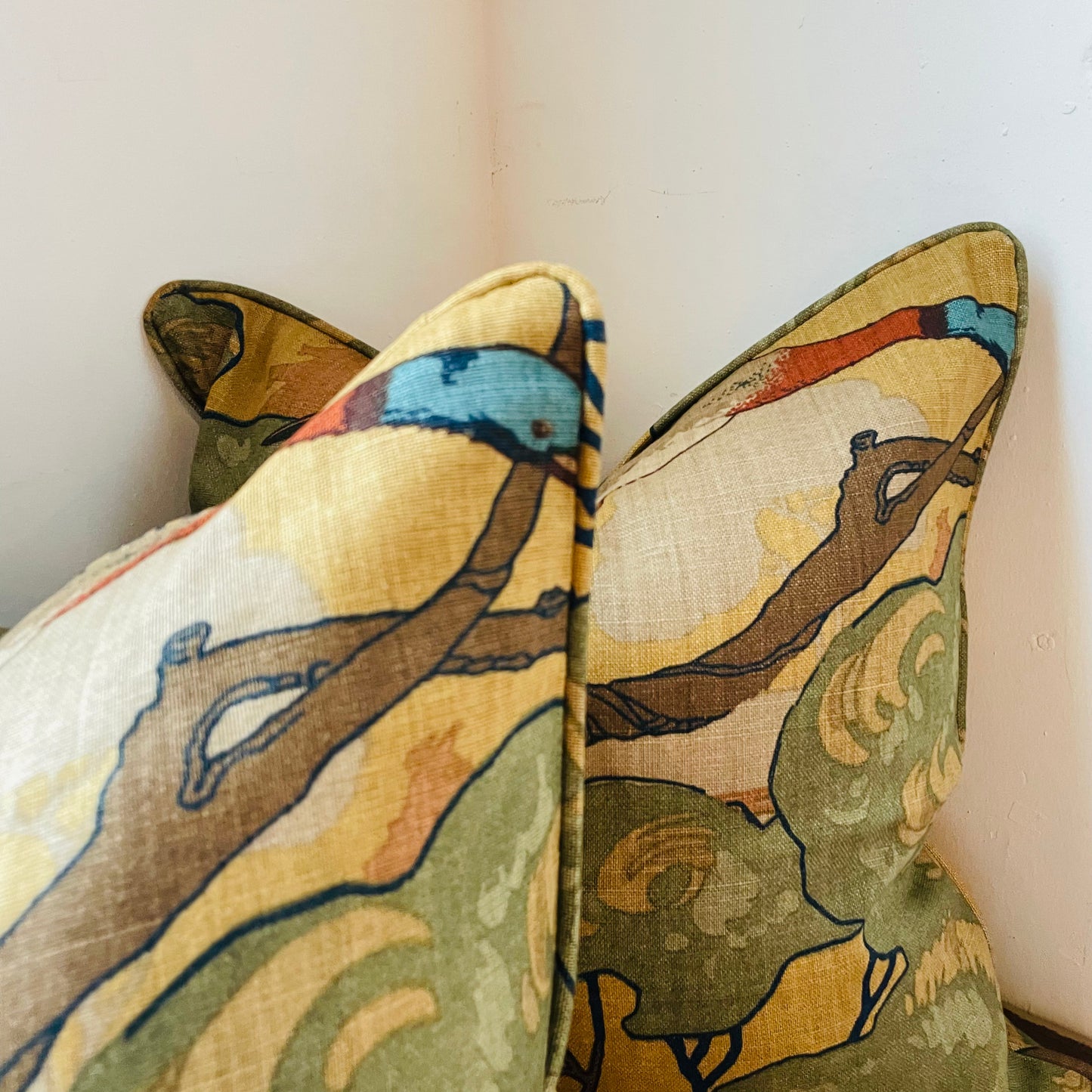 Flying Ducks Pillow