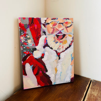 "Jolly 'Ol St. Nicholas" Canvas by Paige Flotterud