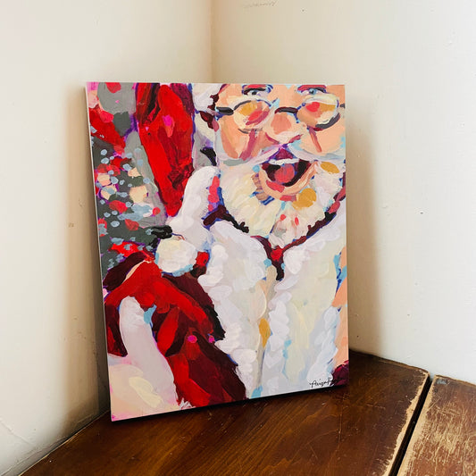 "Jolly 'Ol St. Nicholas" Canvas by Paige Flotterud