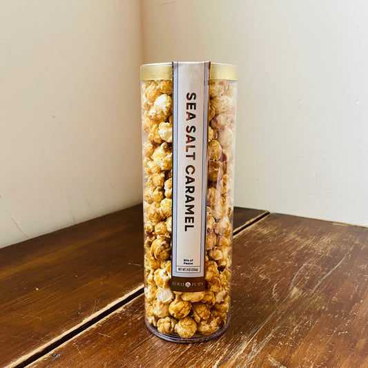 Sea Salt Caramel Popcorn Tube