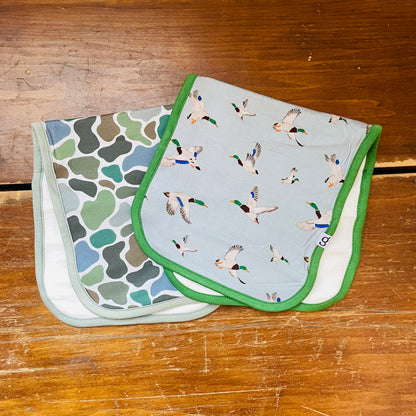 Mallard Burp Cloth Set