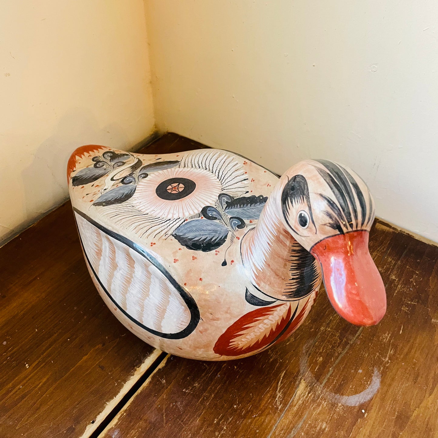 Large Tonala Mexican Folk Art- Vintage