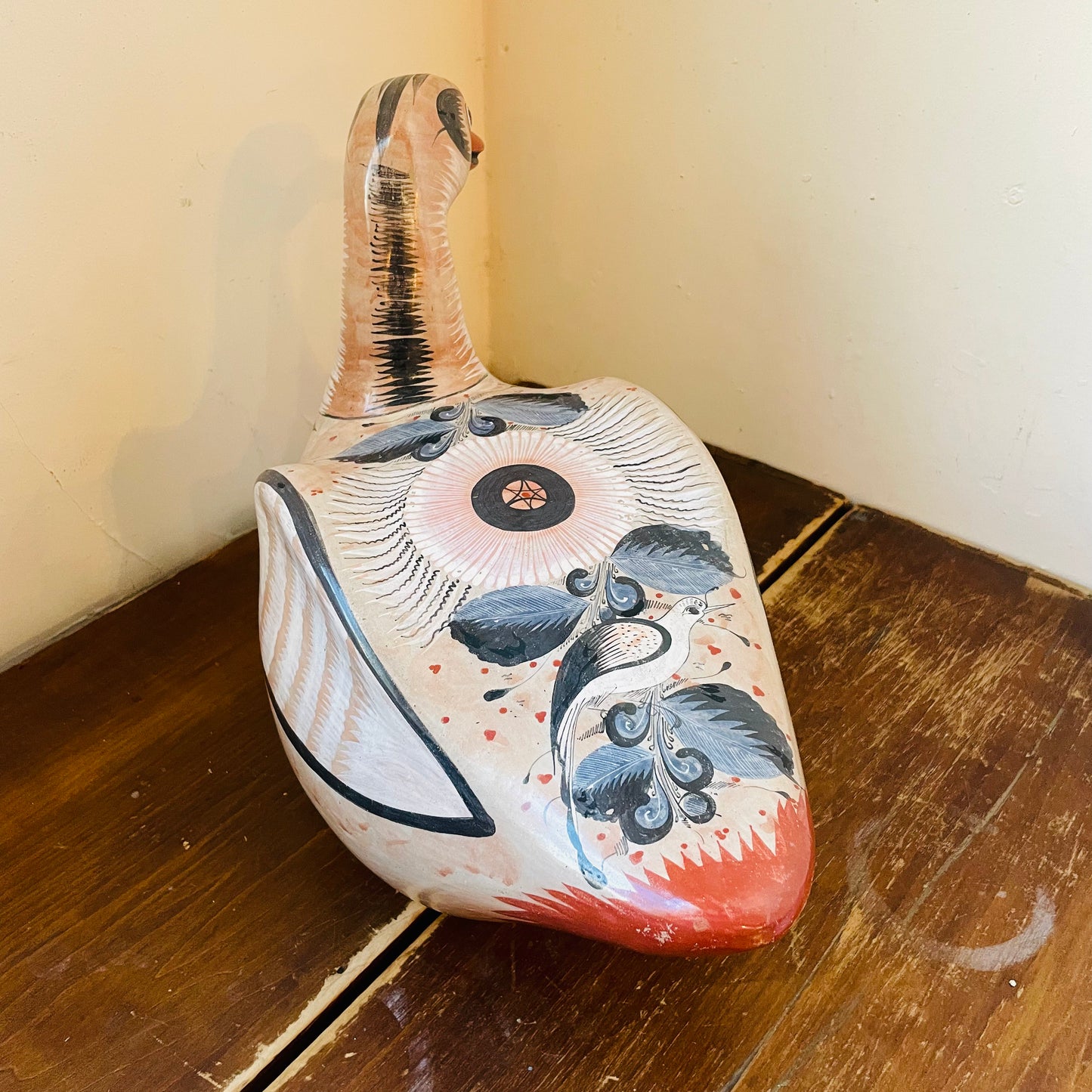 Large Tonala Mexican Folk Art- Vintage