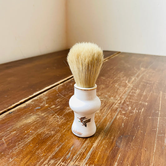 Shaving Cream Brush w/ Mallards- Vintage