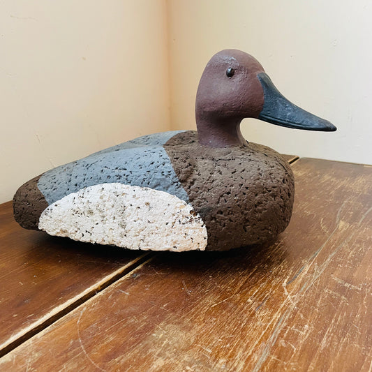 Canvasback Cork Decoy- Vintage