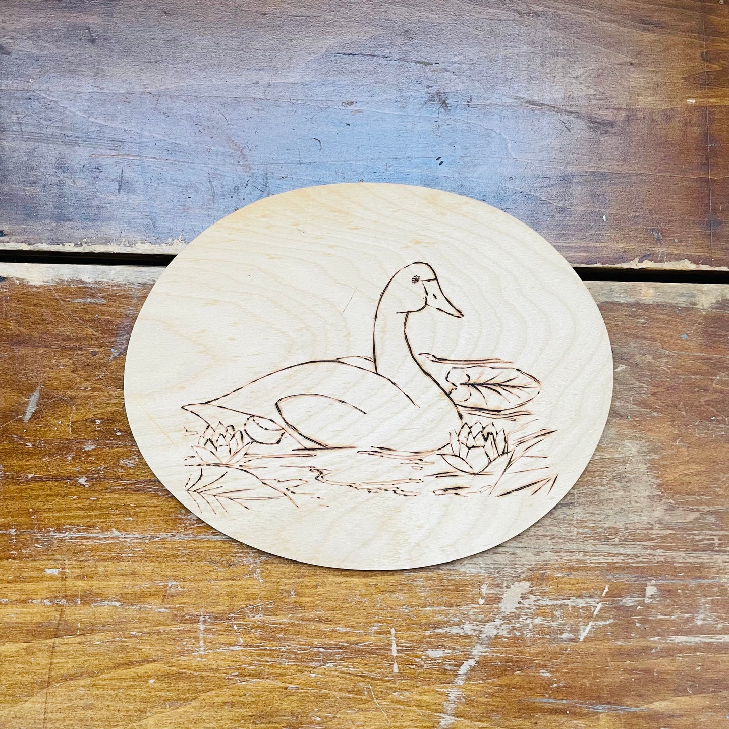 Goose Woodburn Artwork- Vintage