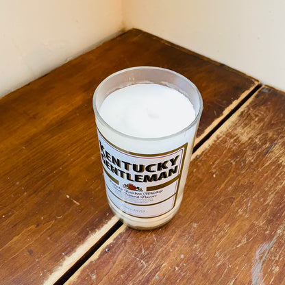Kentucky Gentleman Liquor Bottle Candle