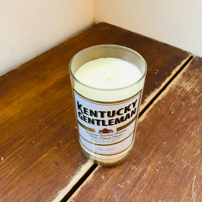 Kentucky Gentleman Liquor Bottle Candle
