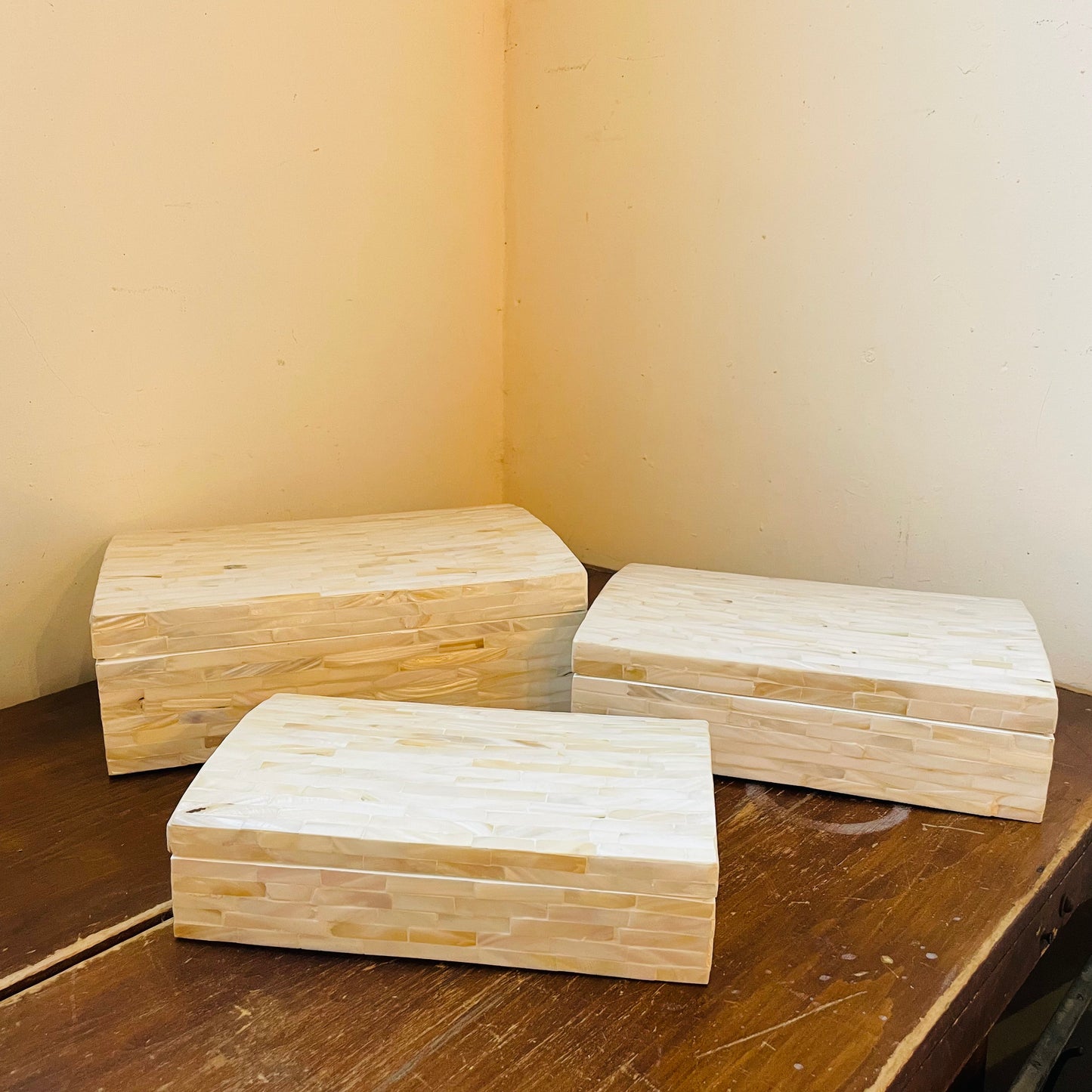 Capraia Coast Decorative Nesting Boxes- Set of 3