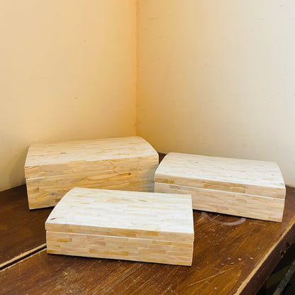 Capraia Coast Decorative Nesting Boxes- Set of 3