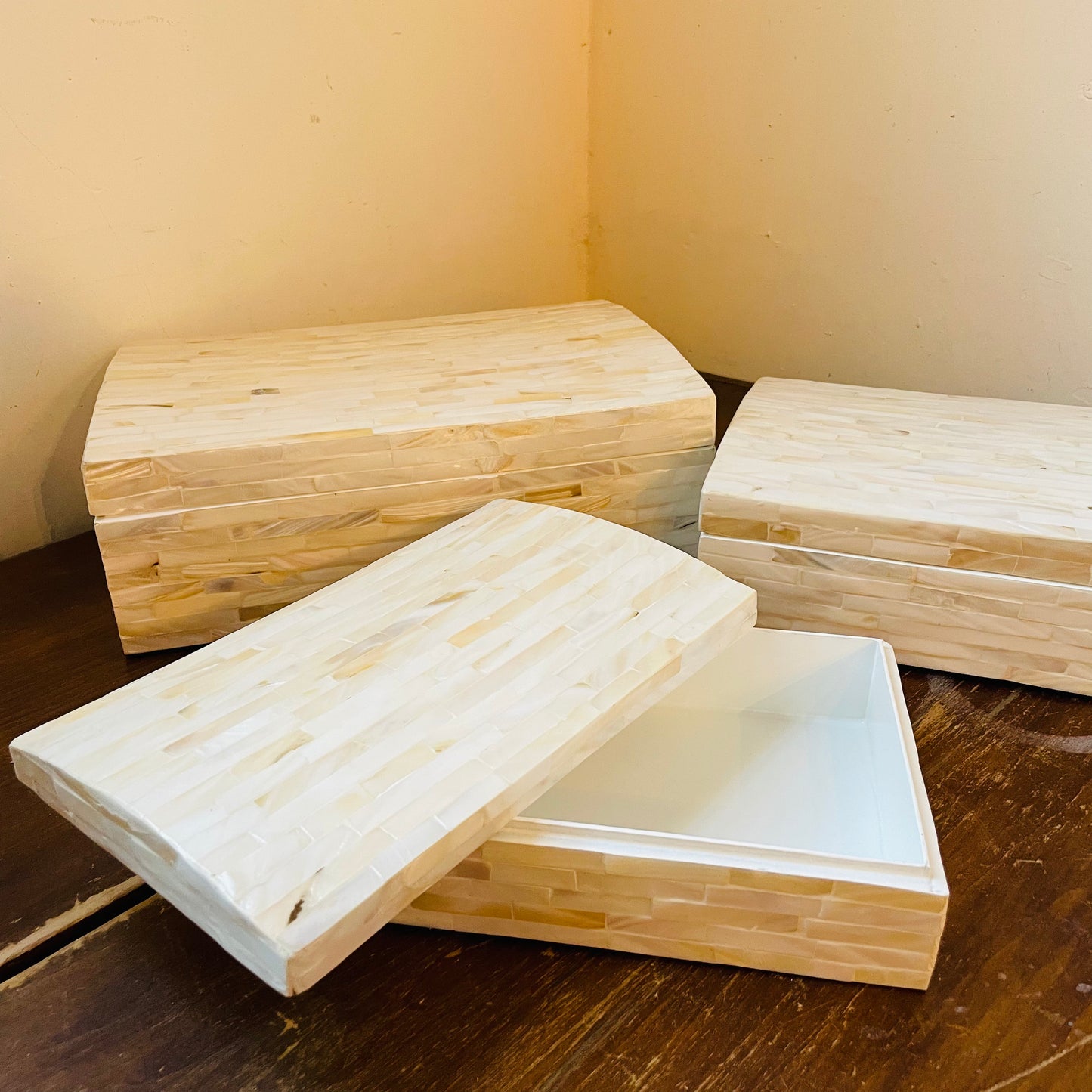 Capraia Coast Decorative Nesting Boxes- Set of 3