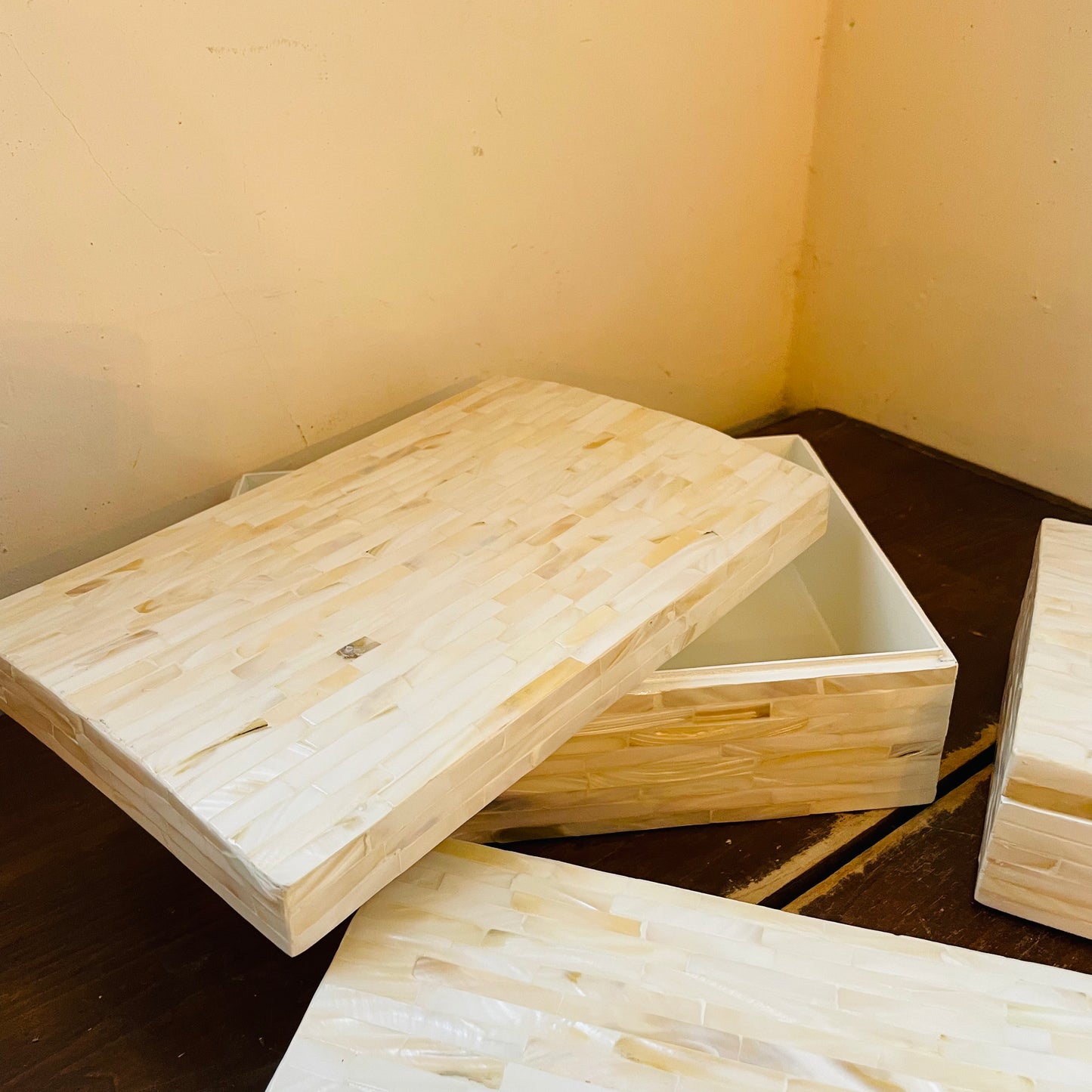 Capraia Coast Decorative Nesting Boxes- Set of 3