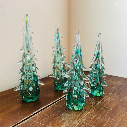 Multicolored Glass Christmas Tree