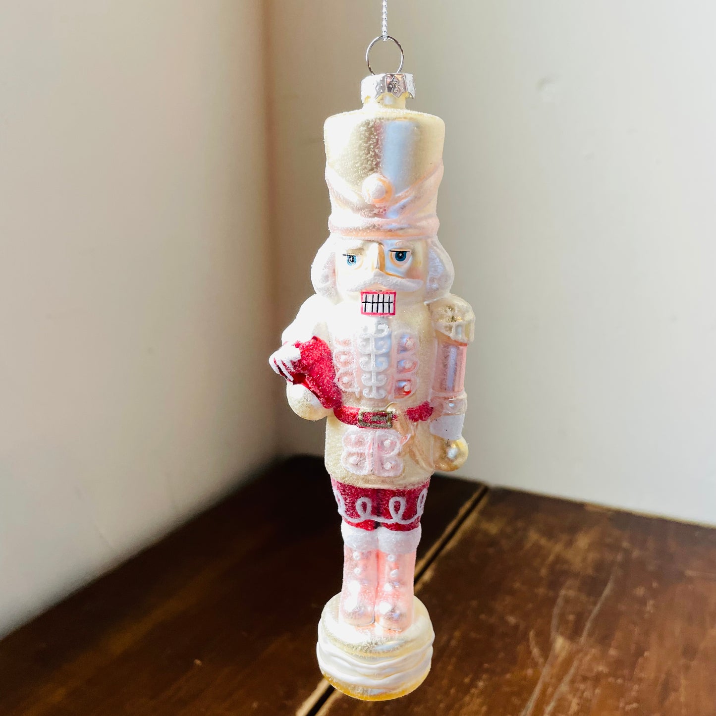 Glittered Nutcracker Ornament