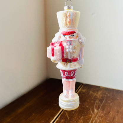 Glittered Nutcracker Ornament