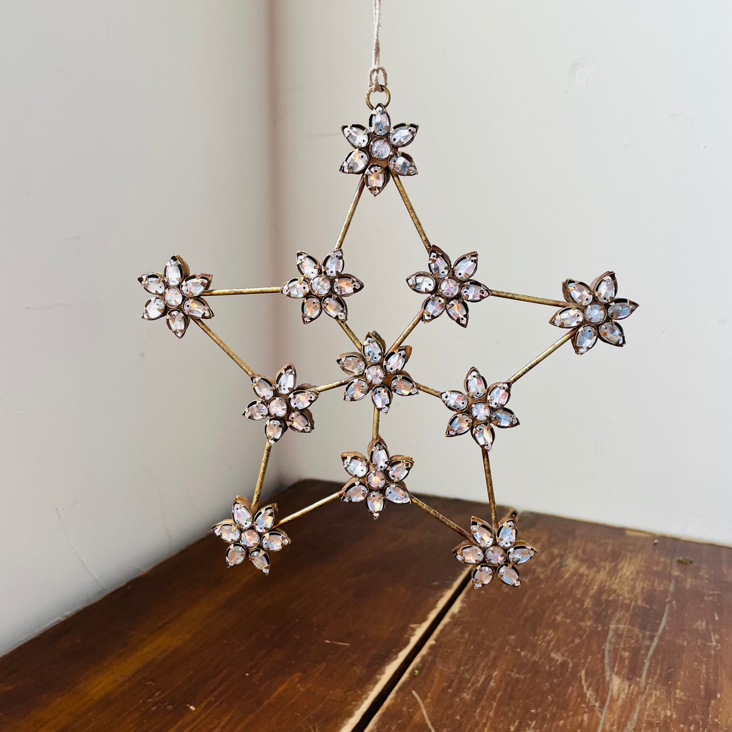 Jeweled Star Ornament