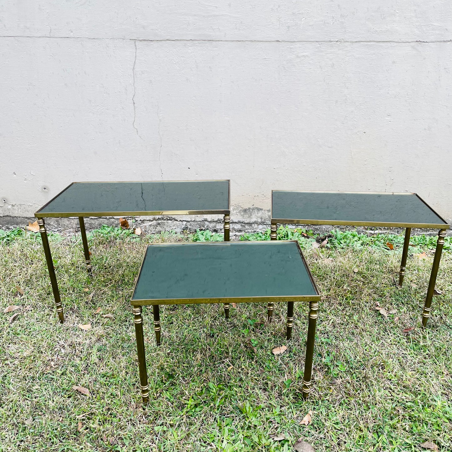 German Neoclassical Nesting Tables- Vintage