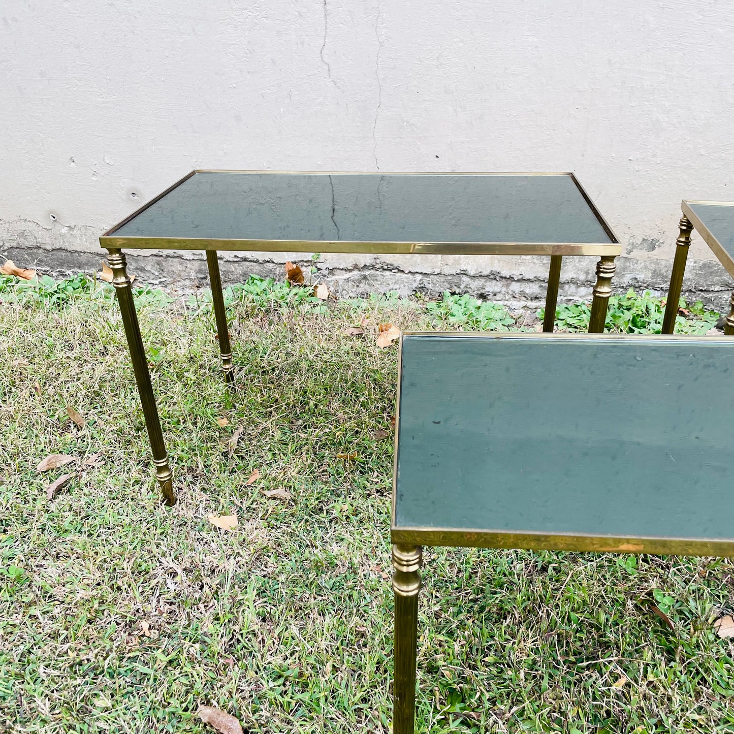 German Neoclassical Nesting Tables- Vintage