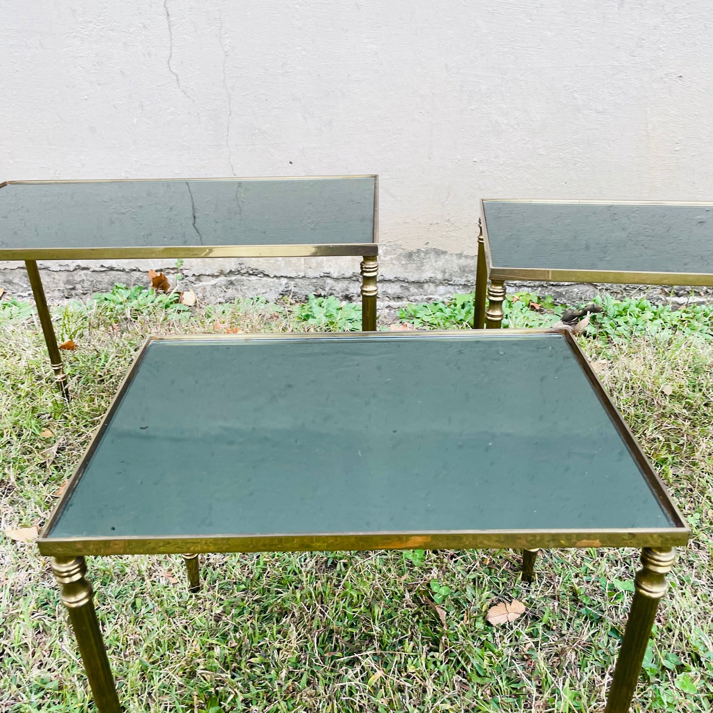 German Neoclassical Nesting Tables- Vintage