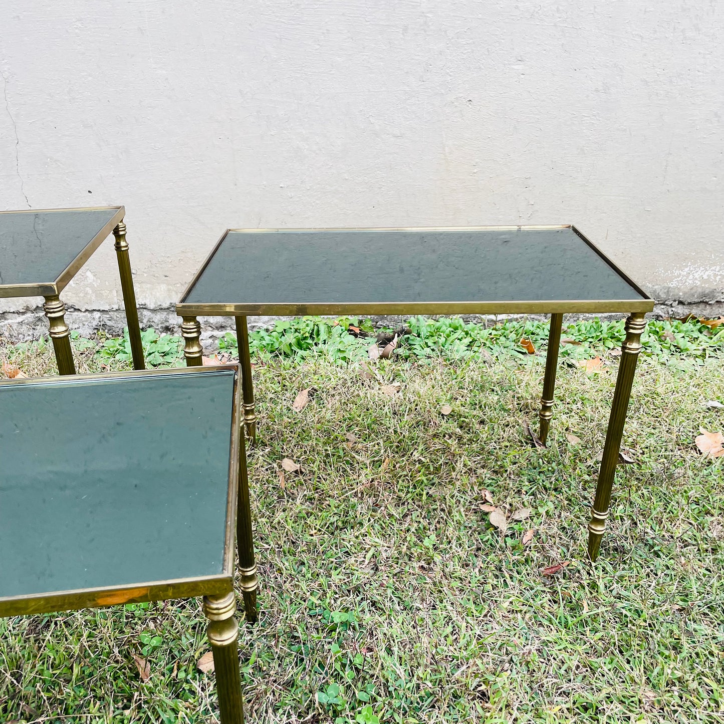 German Neoclassical Nesting Tables- Vintage