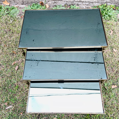 German Neoclassical Nesting Tables- Vintage