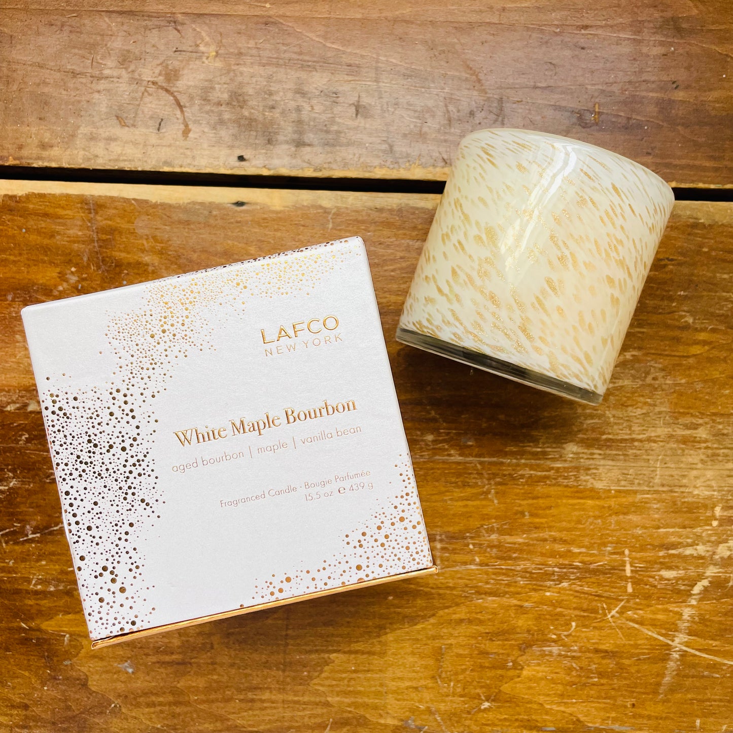 LAFCO White Maple Bourbon Candle