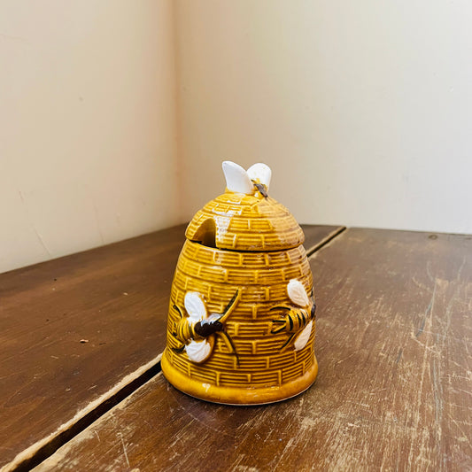 Bee Hive Honey Pot- Vintage