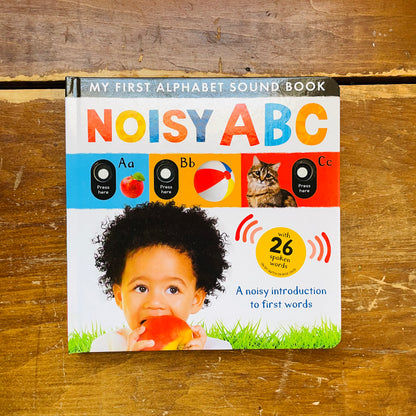Noisy ABC: A Noisy Introduction to First Words with 26 Spoken Words