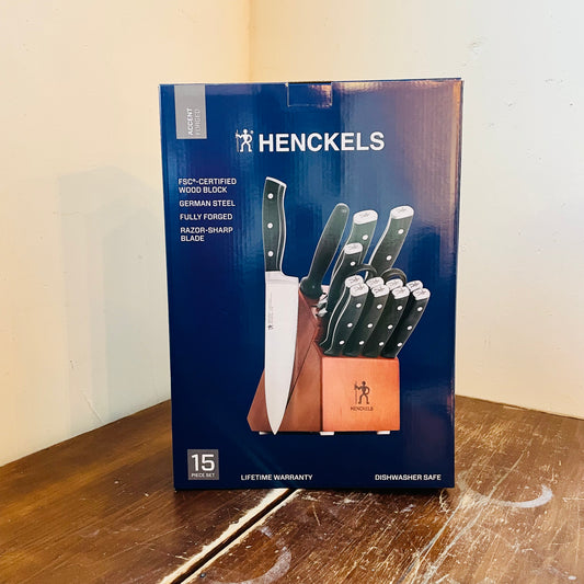 Henckels Forged Accent 15-pc Knife Block Set
