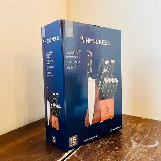 Henckels Forged Accent 15-pc Knife Block Set