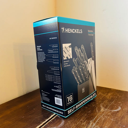Henckels Solution 16-pc Self-Sharpening Knife Block Set