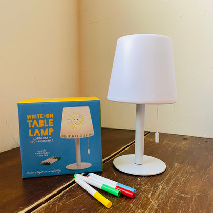 Write-On LED Cordless Table Lamp