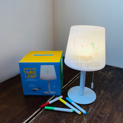 Write-On LED Cordless Table Lamp