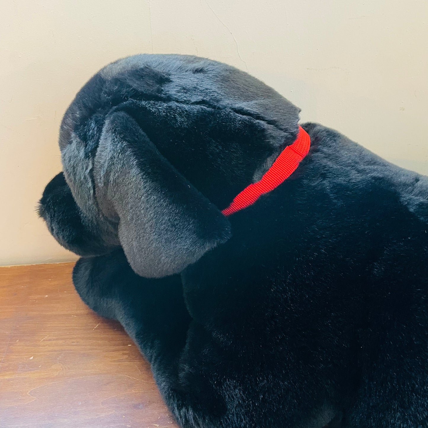 Dickens the Over-sized Black Lab Plush