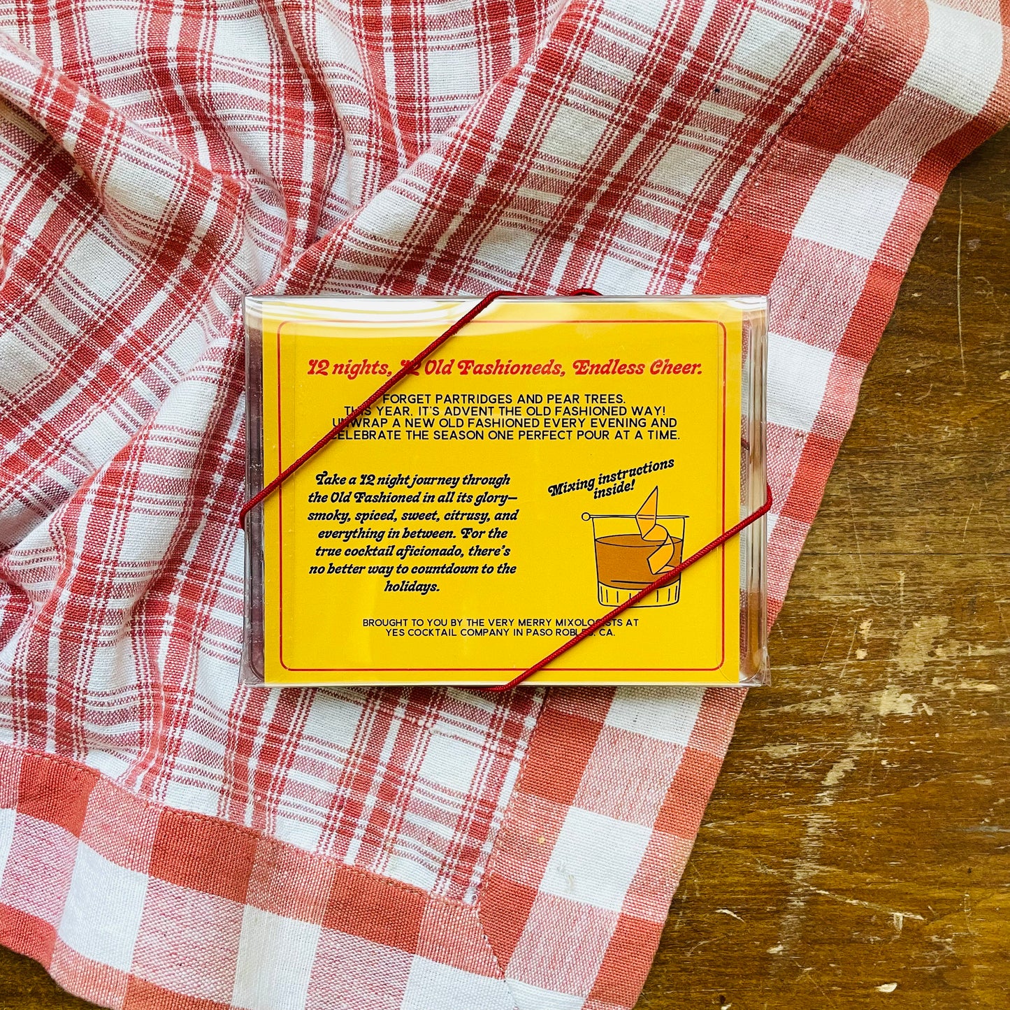 Twelve Nights of Old Fashioneds: Cocktail Advent Calendar