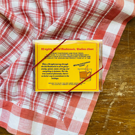 Twelve Nights of Old Fashioneds: Cocktail Advent Calendar