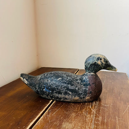 Balsam Wood Mallard Decoy- Vintage