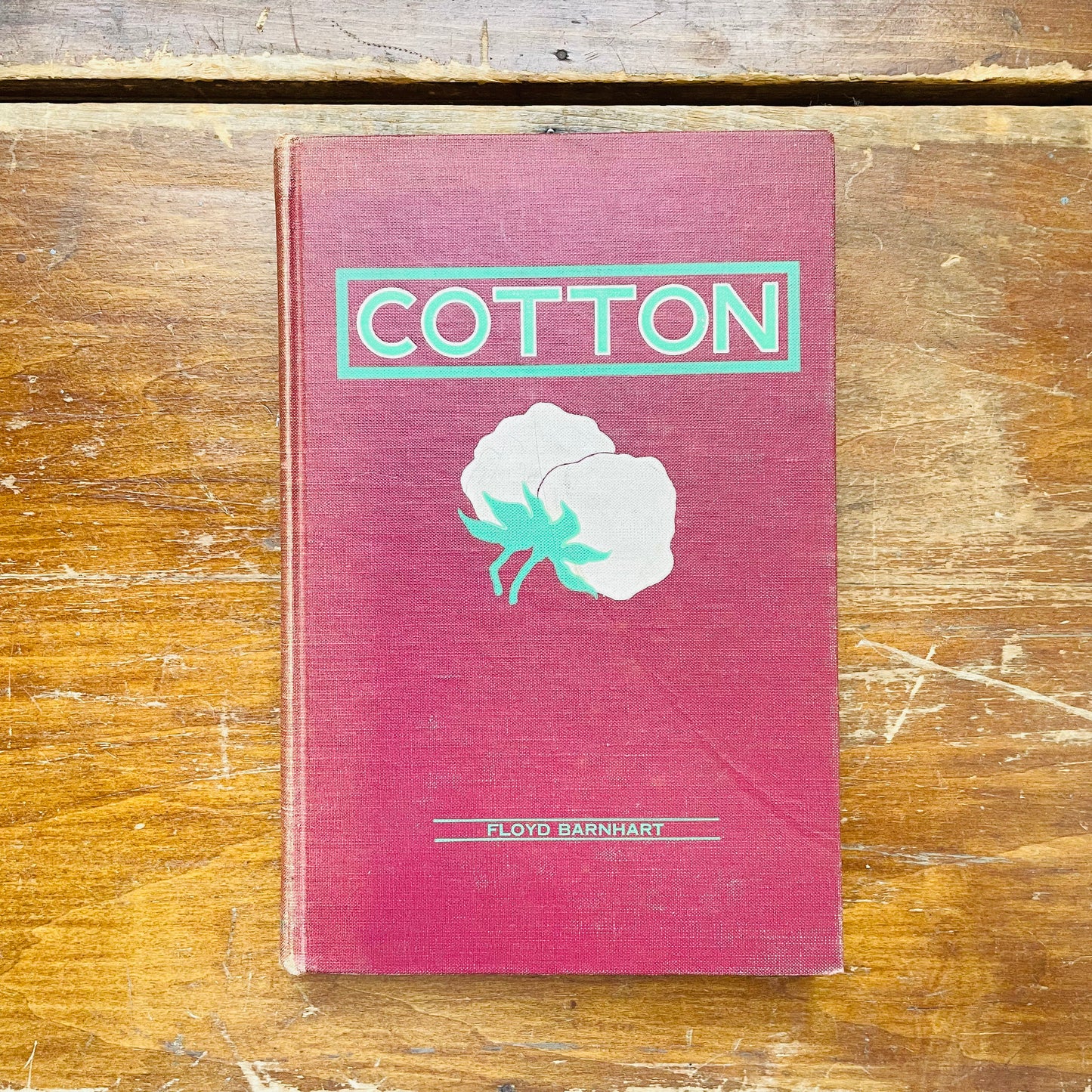 "Cotton" Vintage Agriculture Textbook- Vintage