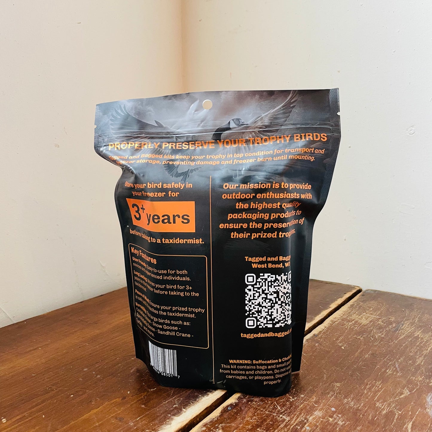 Tagged & Bagged Large Bird Preservation Kit