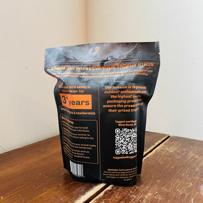 Tagged & Bagged Large Bird Preservation Kit