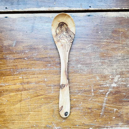Handmade Olive Wood Food Spoon