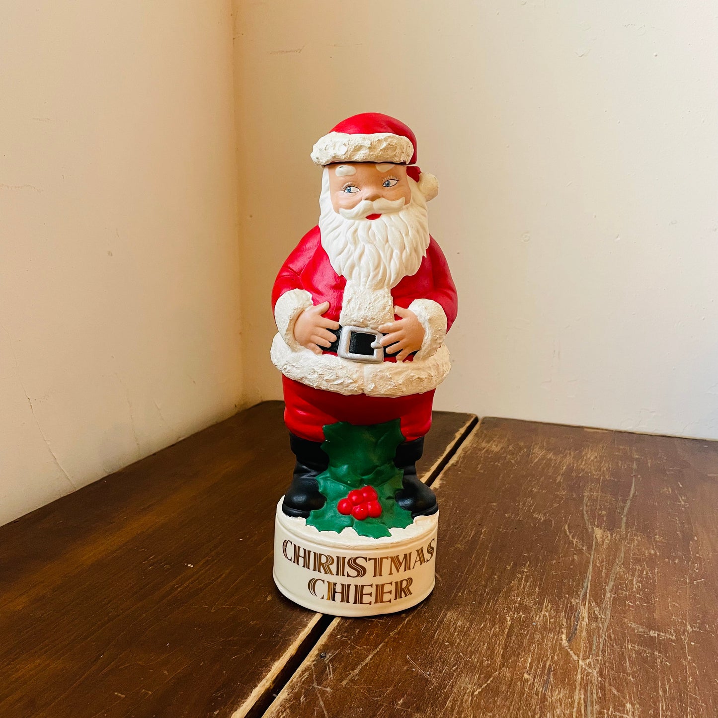 Santa Decanter- Vintage