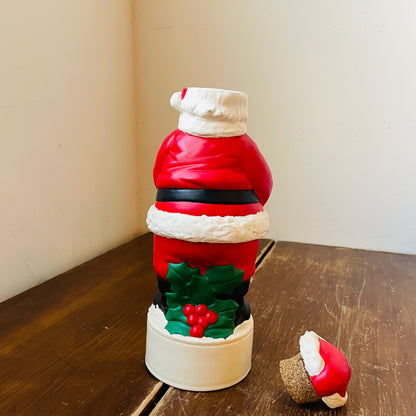 Santa Decanter- Vintage