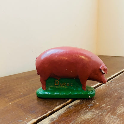 Duroc Boar Figurine- Vintage